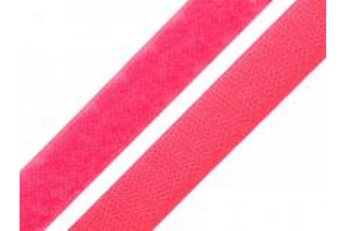 Липучка пришивная шир.2,5 см (25 мм) арт.3569 цв.розовый уп.25 м