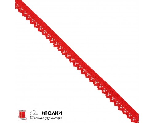 Резинка бельевая ажурная шир.15 мм арт.2546 цв.красный уп.91 м
